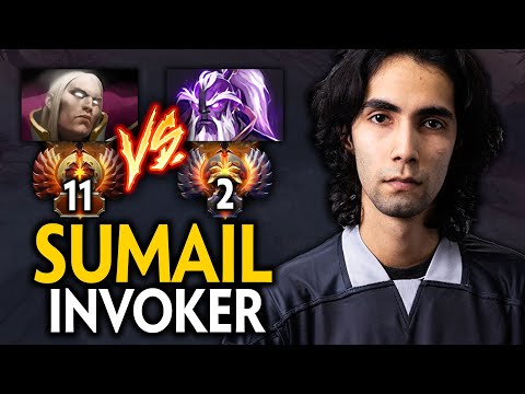 KING BACK TO MID? SUMAIL INVOKER vs RANK 2 CCNC VOID SPIRIT MID - EPIC 2 GAMES | Dota 2 Invoker