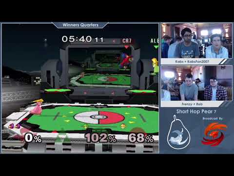 Kabs+KabsFan2007 vs Frenzy + Reb - Short Hop Pear 7 - Doubles - Winners Quarters