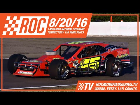 2016 RoC Modifieds @ Lancaster for the Tommy Tony 110