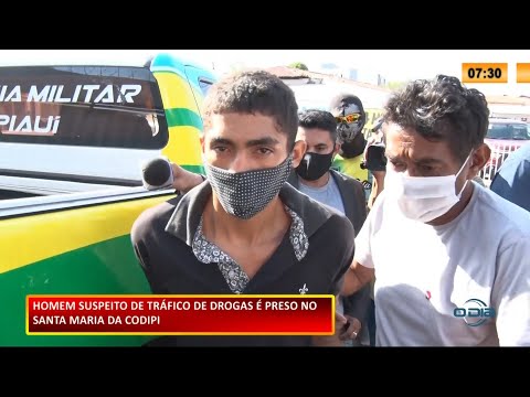 Homem é preso com revólver e maconha na Santa Maria da Codipi 04 02 2021