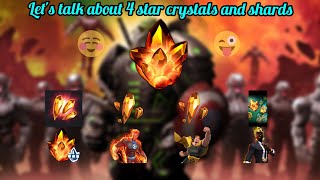 How to get 4 star crystals and shards faster in MCOC.