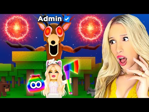 99 NIGHTS IN THE FOREST OWNER TROLLS ME WITH ADMIN ABUSE... (LEAKS) *CAN I SURVIVE 99 DAYS?*