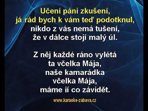 Včelka Mája - Karel Gott Karaoke tip