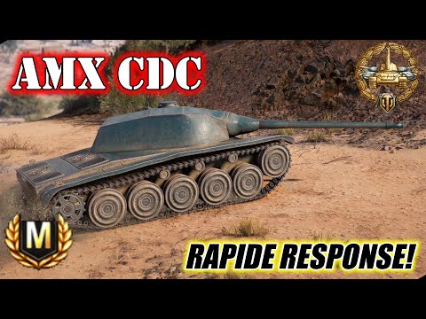 AMX CDC Rapide Response French Tier 8 Premium Tank WOT Console - World Of Tanks Modern Armour