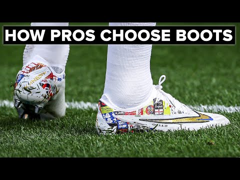 How PROs choose their football boots (unexpected)
