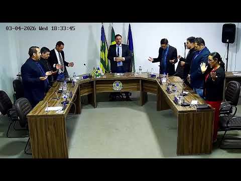 8ª  Sessão Ordinária da Décima Quinta Legislatura da Câmara Municipal de Ouro Verde de Goiás