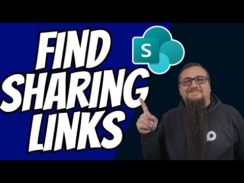 SharePoint Online: How to Locate Sharing Links