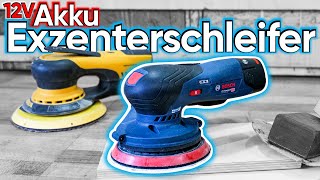 TOP 12V Akku Exzenterschleifer BOSCH Professional GEX 12V-125