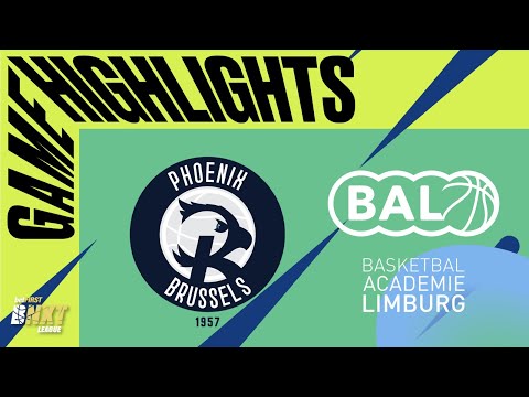Phoenix Brussels Basketball vs. Basketbal Academie Limburg  #BNXTLeague