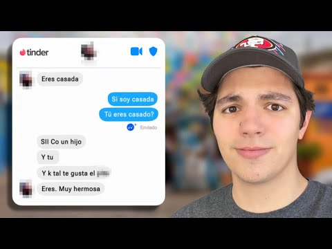 Fingí ser mujer en Tinder y un señor casado me envió mensaje!