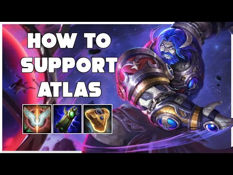 Start Learning How to Play Atlas Support | Atlas Build