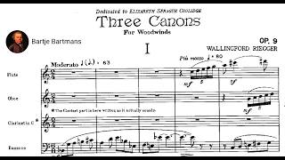 Download lagu Wallingford Riegger - 3 Canons for Woodwinds, Op. 9 (1931) mp3