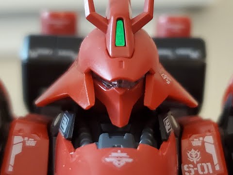 RG 1/144 Sazabi Ground Up Review