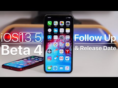 iOS 13.5 Beta 4 Follow Up and Release Date