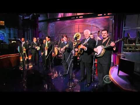 Preservation Hall Jazz Band & The Del McCoury Band "I'll Fly Away" on Letterman