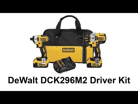 DeWalt DCK296M2 Two Driver Kit