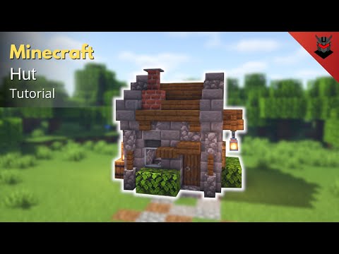 Minecraft: How to Build a Medieval Hut | Medieval Starter House (Tutorial)