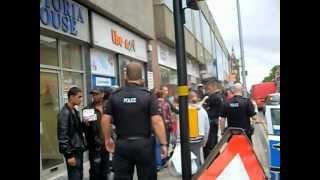 preview picture of video 'West Bromwich high street post arrest'