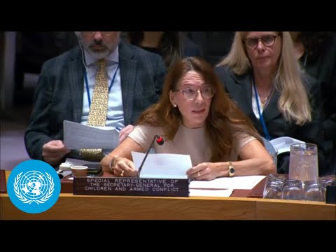 Video Thumbnail: Children & Armed Conflict: Record Violations in 2025 - Security Council Briefing | United Nations