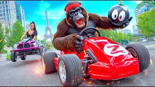 Mario Kart IRL à Paris