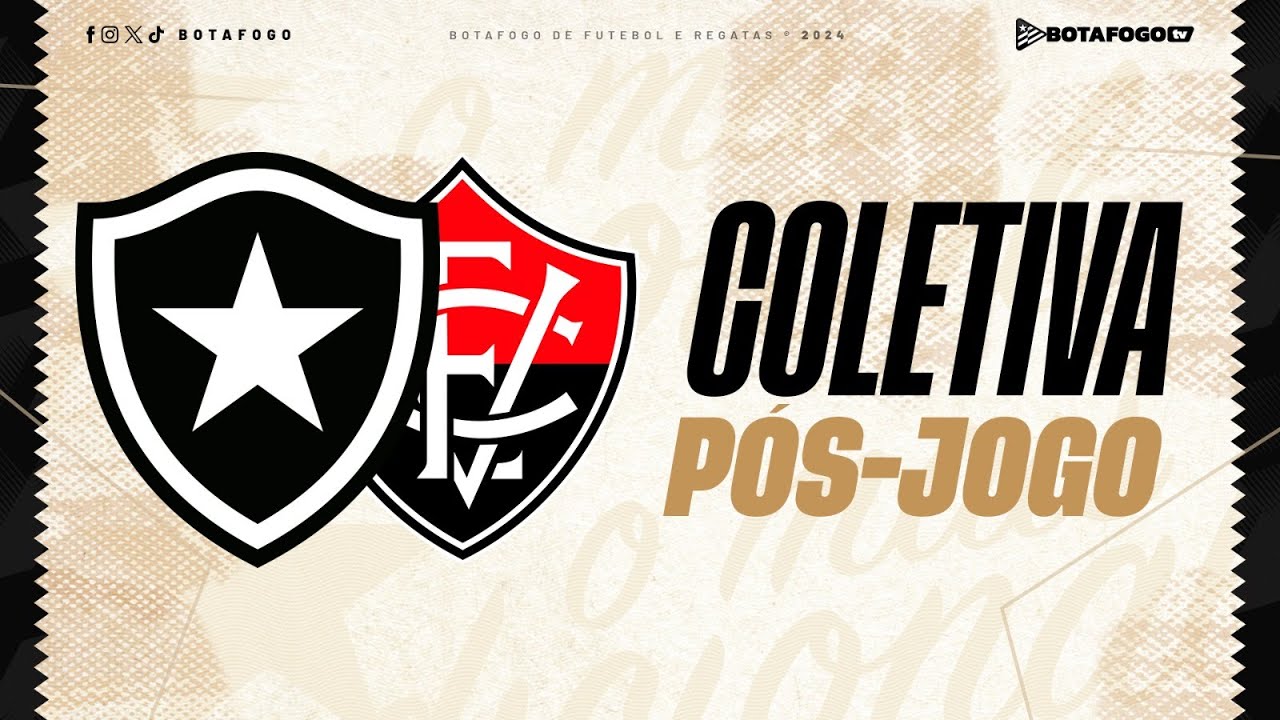 Coletiva pós-jogo com Artur Jorge | Botafogo x Vitória | Brasileirão