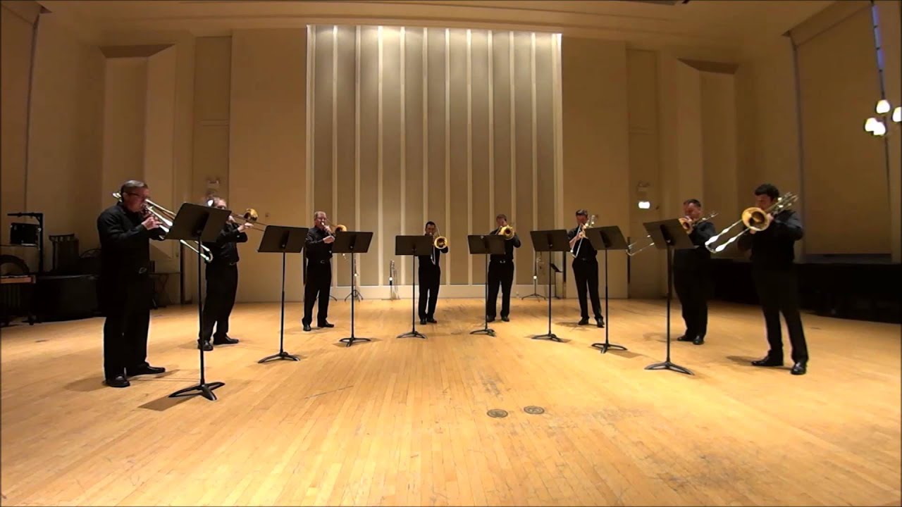 The Chicago Trombone Consort - Live! - Sondheim - "Send in the Clowns"