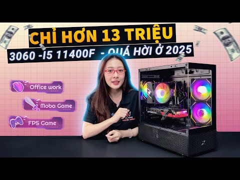 💻 BỘ MÁY CHIẾN MẠNH MẼ - INTEL i5 x RTX 3060 | CHIẾN GAME MƯỢT, LÀM VIỆC ĐỈNH 🎮🎨
