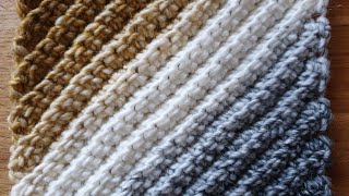 Anleitung: Häkeln mit dem C2C- Muster für Schals, Decken und Co. in festen Maschen