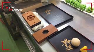 練り切り スイセン型だし&練切