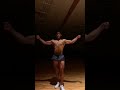 crucifix to front double transition at 8 weeks out