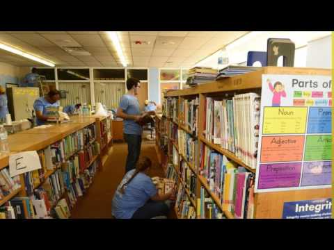 Whitman Elementary Library Makeover