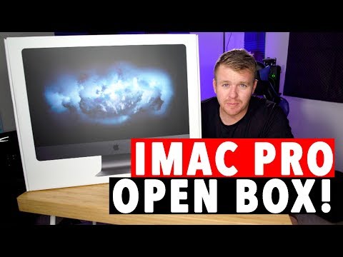 IMAC PROオープンボックス! (IMAC PRO Open Box!)