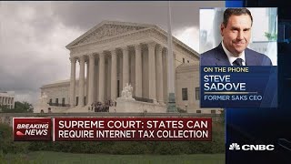 Supreme Court internet tax ruling a major benefit for retail in general: Former Saks CEO