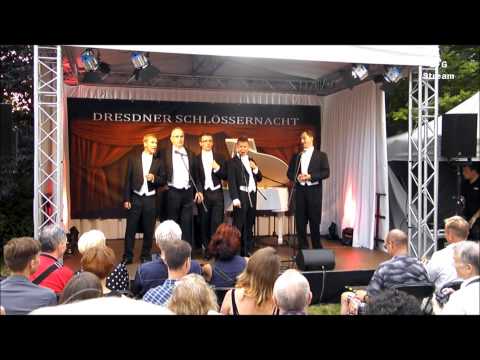 Dresden Harmonists on stage - Schloß Eckberg