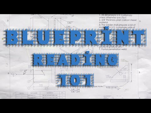 How to Read Blueprints and Shop Drawings with Weld Symbols