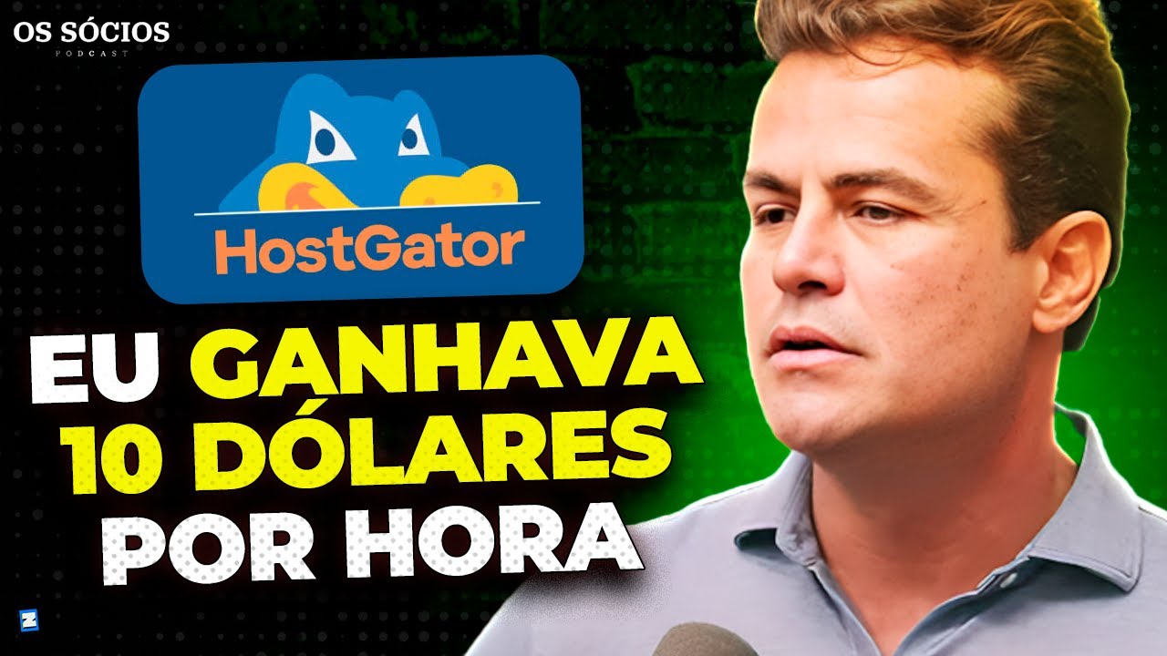 CEO DA HOSTGATOR FALA DE SUA ENTRADA NA EMPRESA | Os Sócios 210