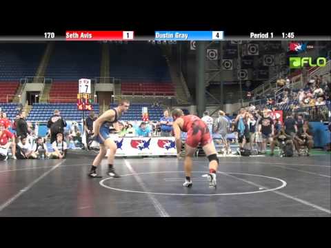 Cadet 170 - Seth Avis (California) vs. Dustin Gray (Missouri)