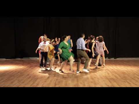 Rhythm Hoppers Graduation Swing Party 2019 - Authentic Jazz routine 1