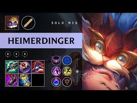 Heimerdinger Mid vs Viktor - EUW Master Patch 25.24