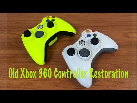 Old Xbox 360 Controller Restoration