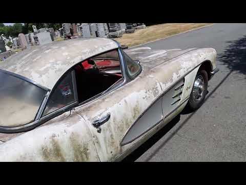 Original Barn-Find 1960 Chevrolet Corvette Factory Hardtop