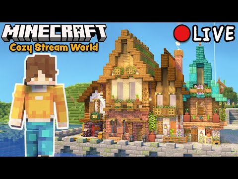 Ultimate City Shop Makeover - Insane Minecraft Stream!