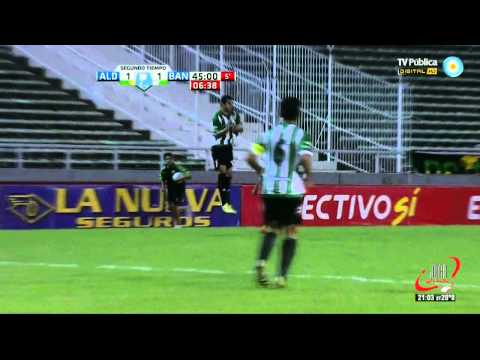 GOL DE ZUNINO - ALDOSIVI 1 BANFIELD 1 - FECHA 21 B NACIONAL (15 02 2013)