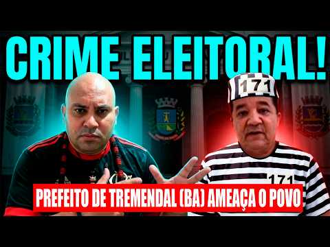 PREFEITO CRIMINOSO, JOSÉ CARLOS VIEIRA BAHIA, AMEAÇA CORTAR CESTA BÁSICA E COLOCAR A CULPA NO LULA