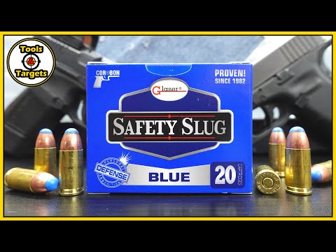 Nightmare at 20,000 Feet!...9MM +P CorBon Glaser Safety Slug Ballistic Gel AMMO Test & Review!