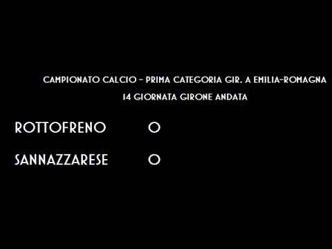 Rottofreno Vs Sannazzarese 0 - 0