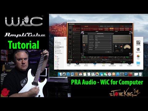 PRA Audio - AmpliTube & GarageBand Setup - WiC for Computer