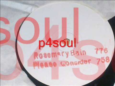 ROSEMARY BAIN - PLEASE CONSIDER