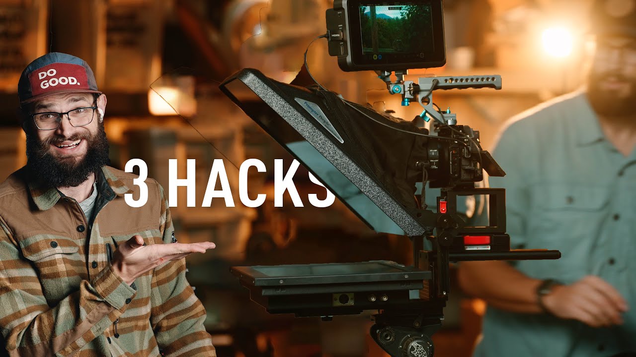 3 Teleprompter Hacks You Probably Didn't Know | Filmmaking