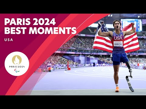 Best Moments - USA 🇺🇸  | Paris 2024 Paralympic Games ❤️💙💚